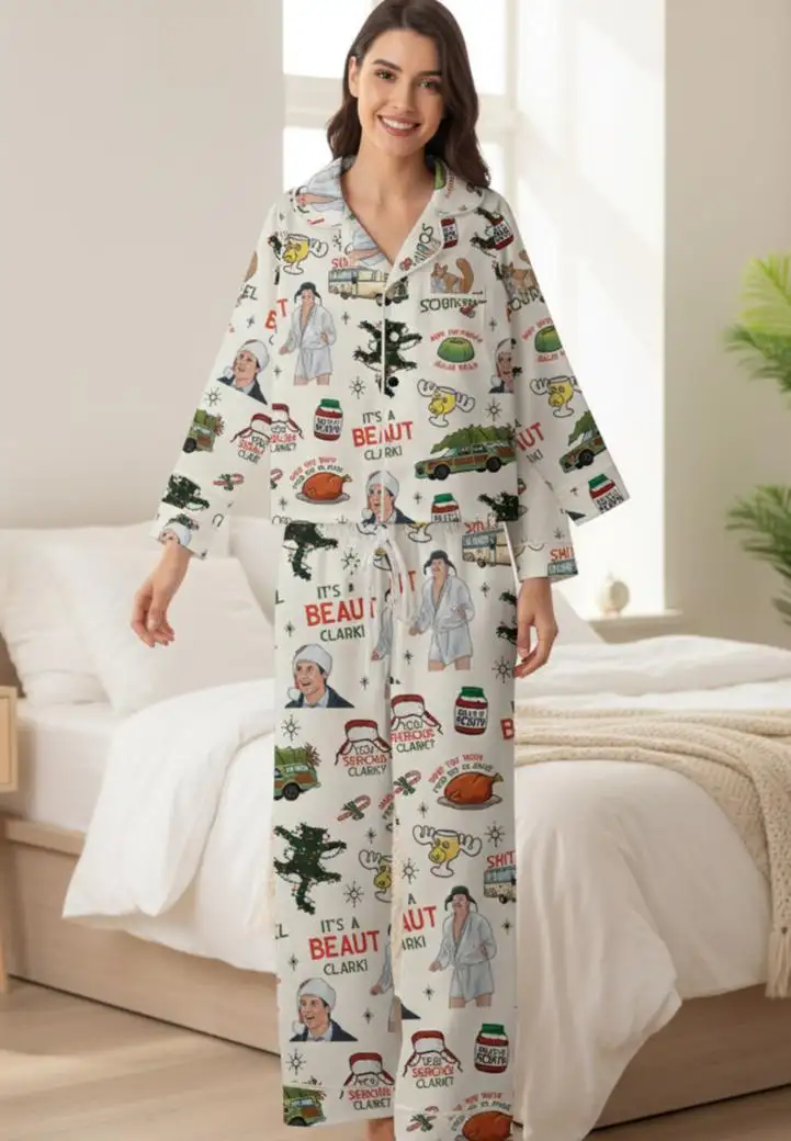 Griswold Pajamas Set, National Lampoon's Christmas Vacation Shirt, Family Pajamas, Griswold Christmas Pajamas, Christmas Tree Farm Shirt