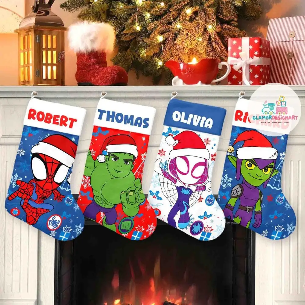 Spidey Christmas Shirt for Kids Personalized Family Decor