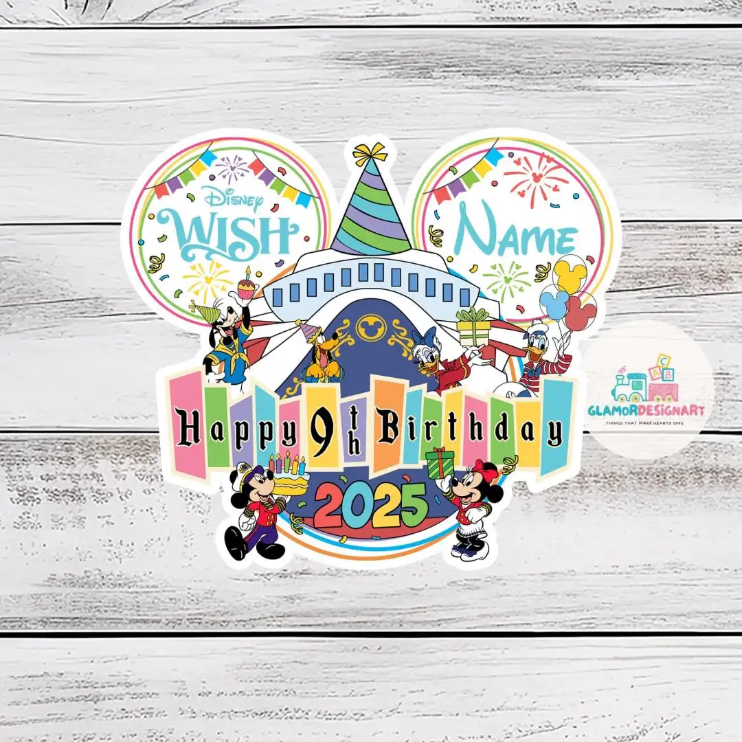 Disney Cruise Birthday Shirt for Women & Kids