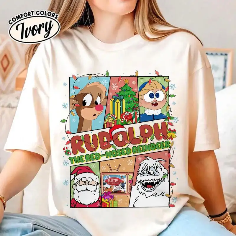 Rudolphs The Red Nosed Reindeer Christmas Shirt, Rudolphs Christmas Shirt, Red Nosed Reindeer Shirt, Merry Christmas 2025, Christmas Movie