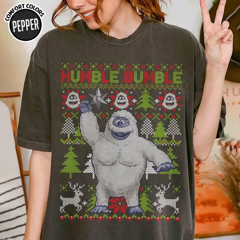 Rudolphs The Red Nosed Reindeer Christmas Shirt, Humble Bumble Ugly Christmas Shirt, Christmas Movie Shirt, Family Maching Christmas 02
