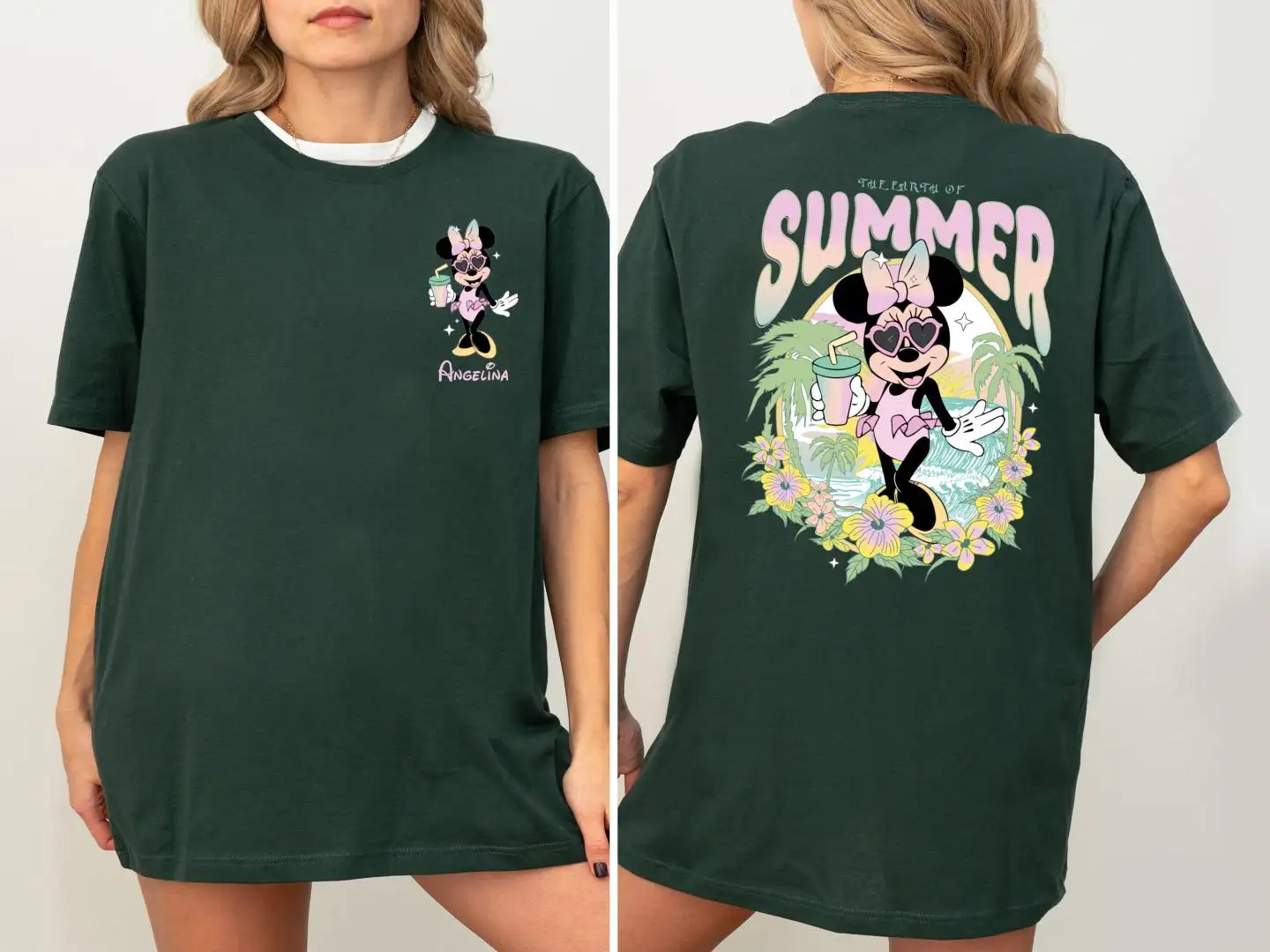 Minnie Mouse Disney Vacation Shirt for Girls