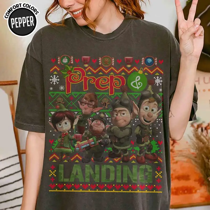 Prep And Landing Christmas Shirt Disneyland Christmas Shirt Magee Lanny Christmas Shirt Mickey's Very Merry Christmas Family Xmas Shirt 01
