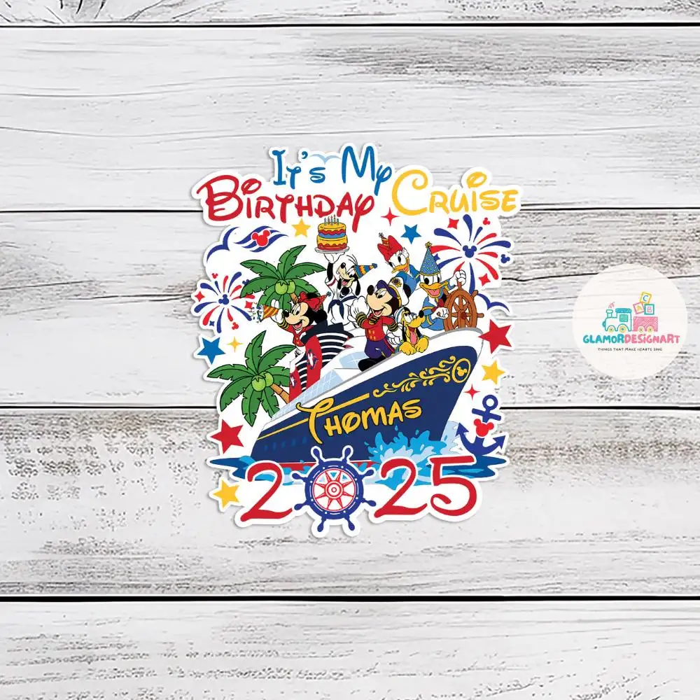 Personalized Disney Cruise Birthday Shirt