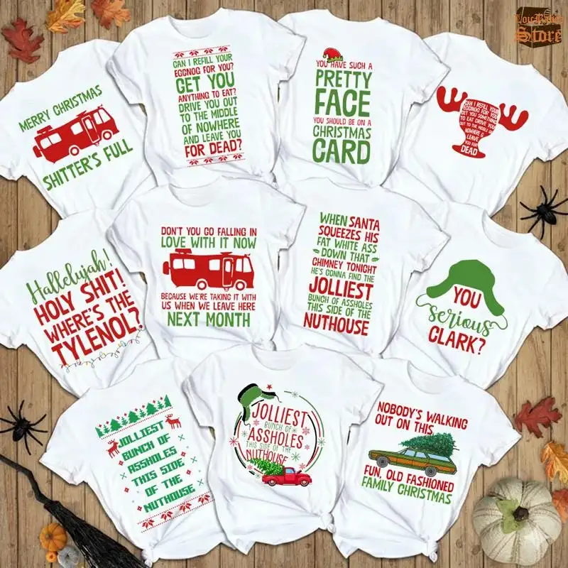 Comfort Colors Christmas Vacation Shirt, Christmas Story Shirt, National Lampoons Christmas Party, Christmas Gift, Matching Family Christmas