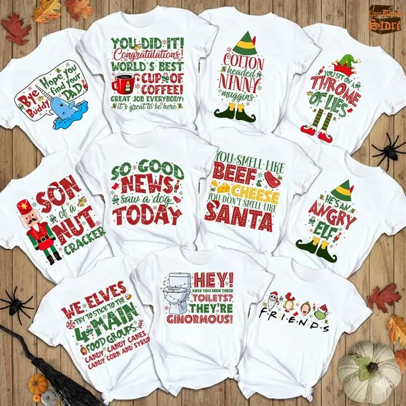 Comfort Colors Elf Movie Quotes Shirt, Christmas Party, Christmas Movie Shirt, Buddy The Elf Christmas Shirt, Buddy Christmas Quotes Shirt