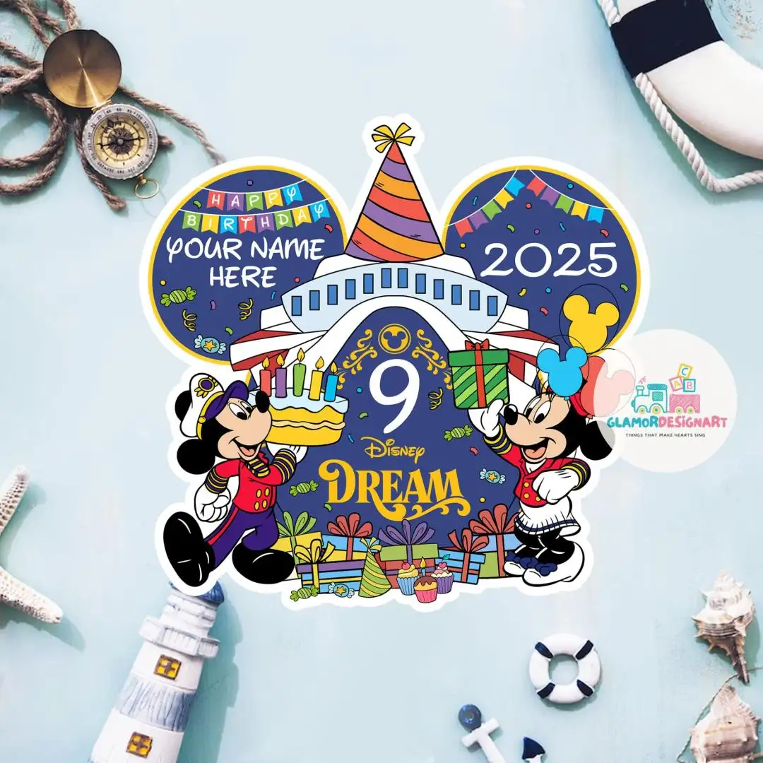 Disney Cruise Birthday Shirt for Kids