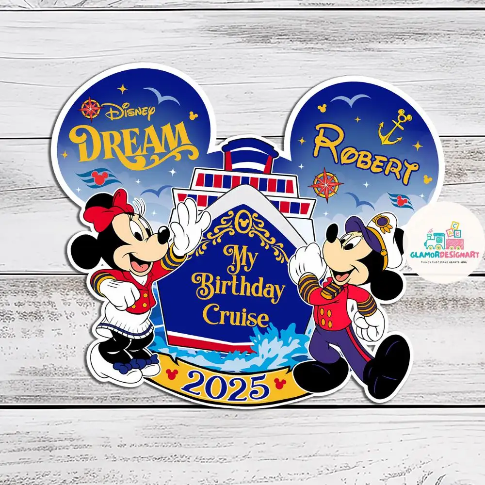 Personalized Disney Birthday Shirt for Kids