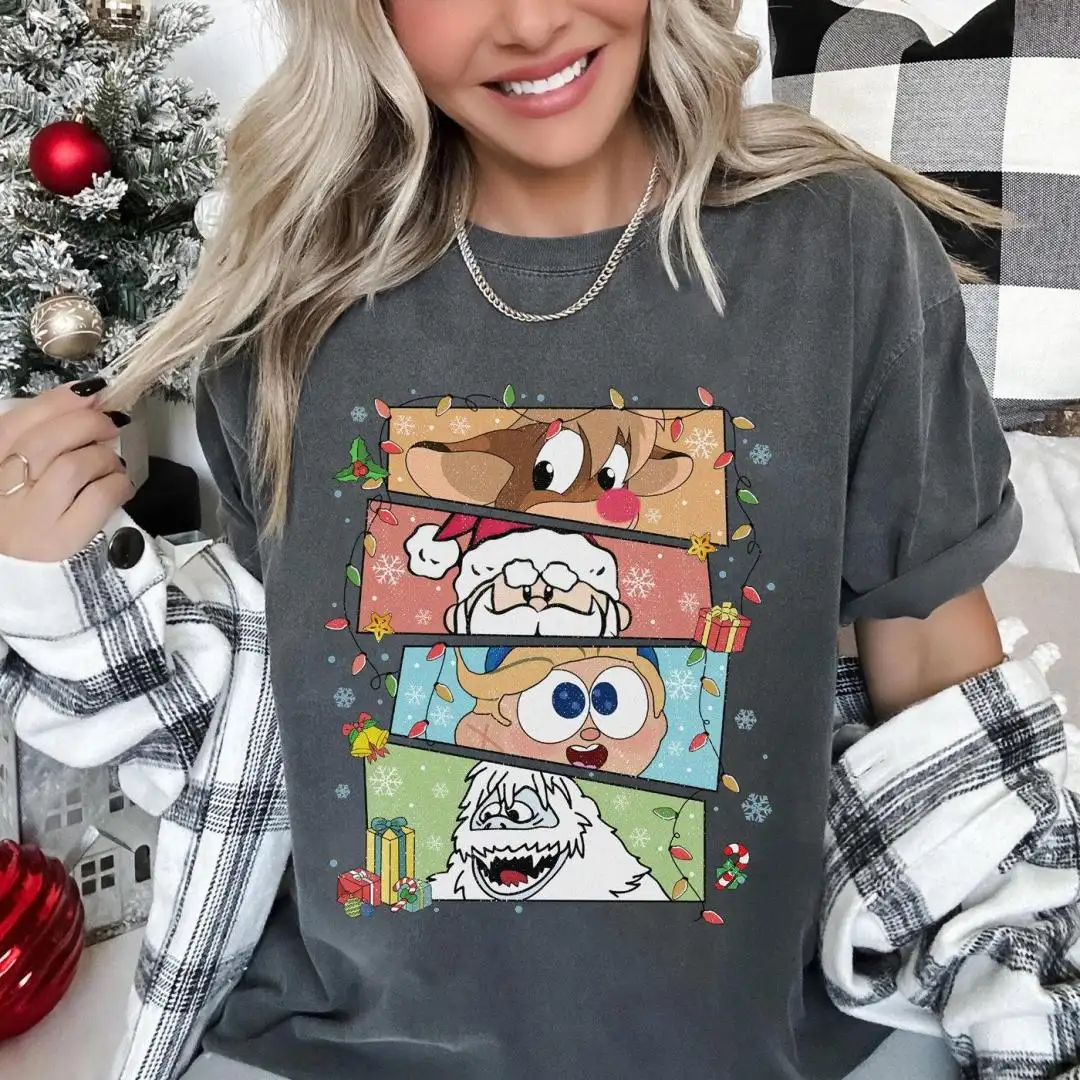 Rudolphs The Red Nosed Reindeer Christmas Shirt, Christmas 2025, Red Nosed Reindeer Shirt, Christmas Movie Shirt, Rudolphs Christmas Shirt