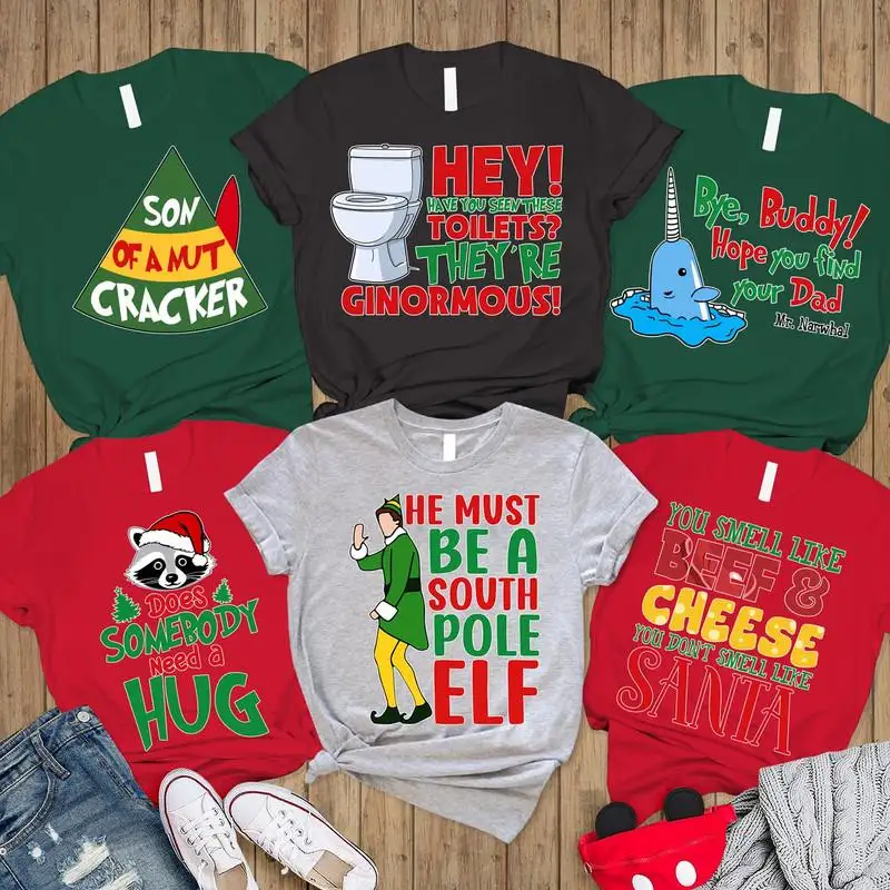 Elf Movie Quote Christmas Sweatshirt, Funny Christmas Shirt, Christmas Family Matching, Christmas Movie Shirt, Buddy the Elf Christmas Shirt
