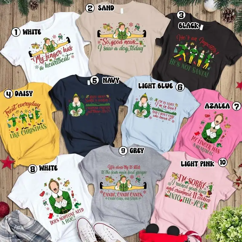 Elf Movie Quote Shirts, Christmas Movie Sweater, Buddy Christmas Quotes Shirts, Buddy The Elf Christmas Shirts, Christmas Elf Movie Shirt