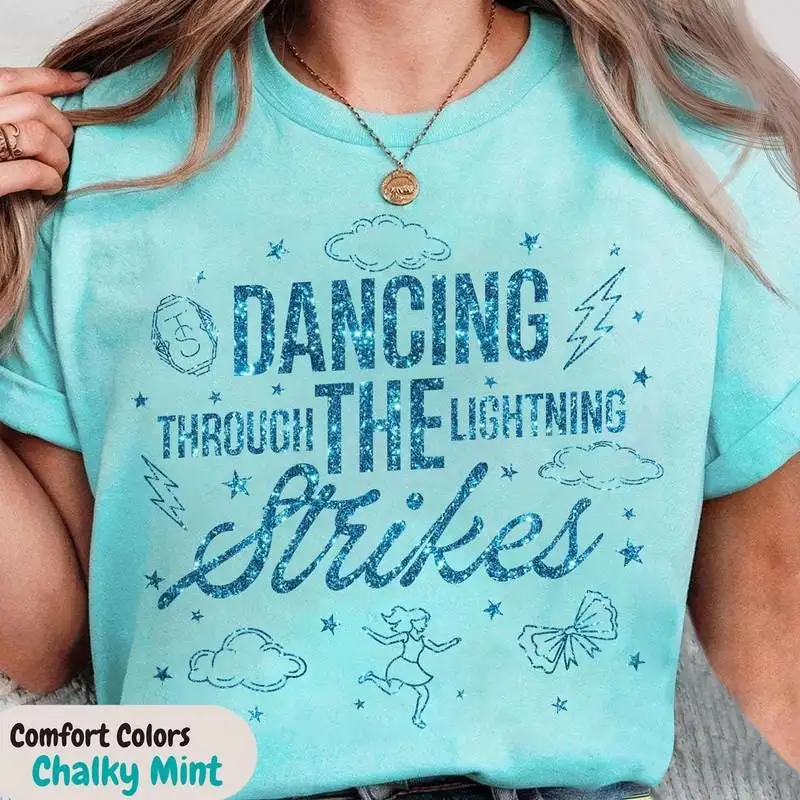 Dancing Through The Lightning Strikes Shirt But Now The Sky Is Opalite Tee Opalite Showgirl Shirt In My Showgirl Era Tee Showgirl Quote Tee