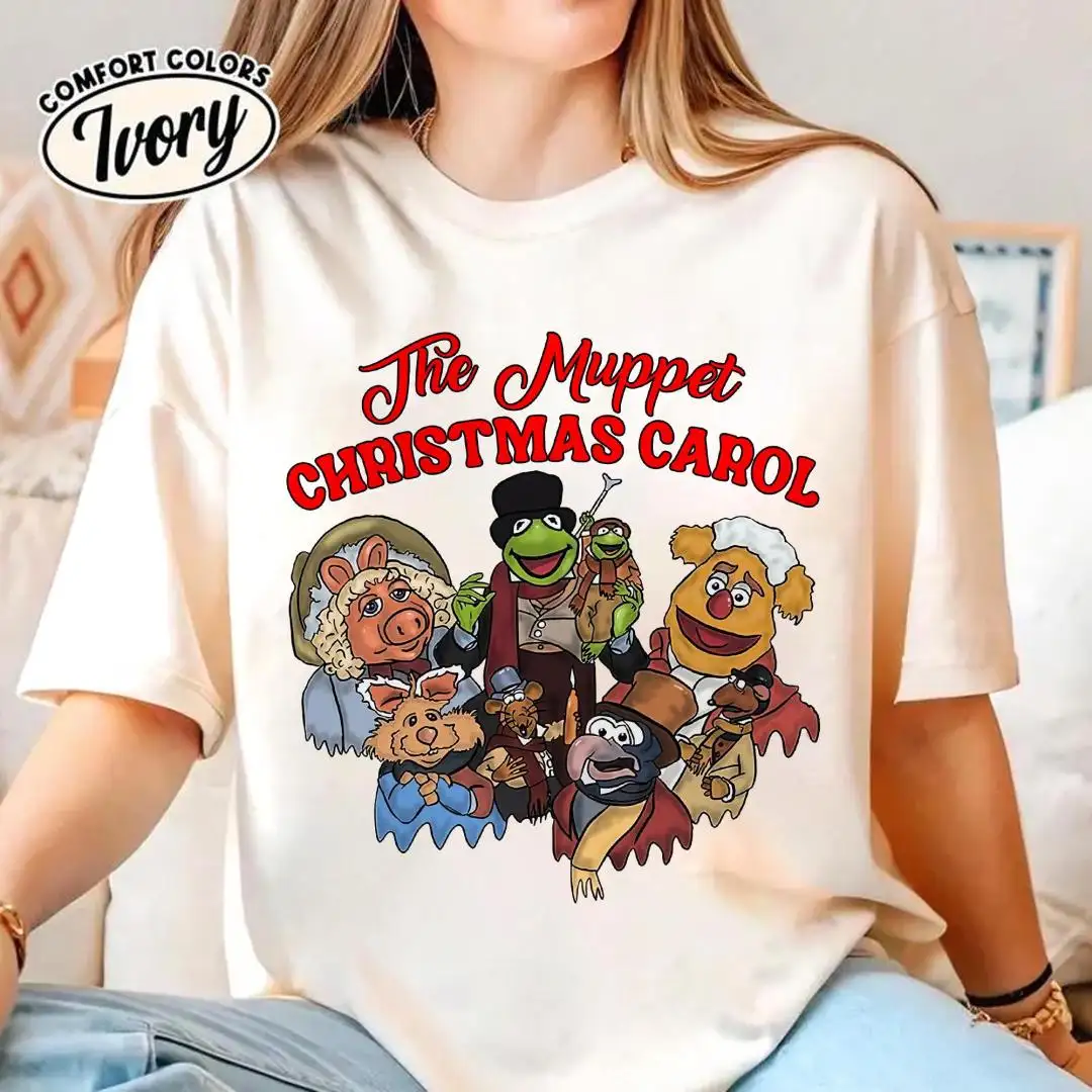 Disneyland Muppet Christmas Carol Shirt, Magic Kingdom, Kermit Gonzo Miss Piggy Xmas Tee, Disneyland Holiday Shirt, Family Matching Tee