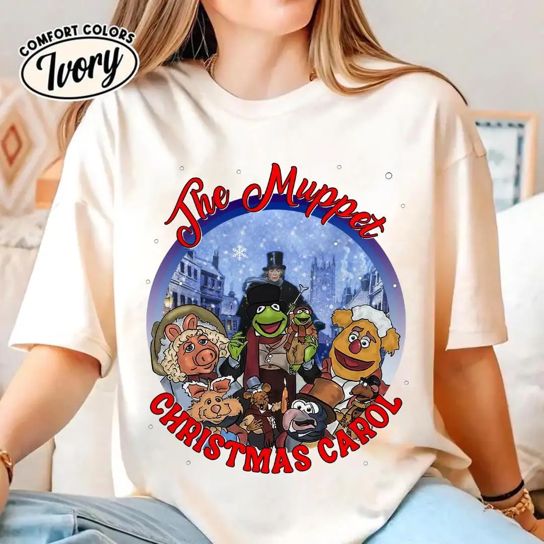 Disneyland The Muppet Christmas Carol Shirt Kermit Gonzo Miss Piggy Xmas Movie Tee Disneyland Holiday Tee Family Matching Tee Magic Kingdom