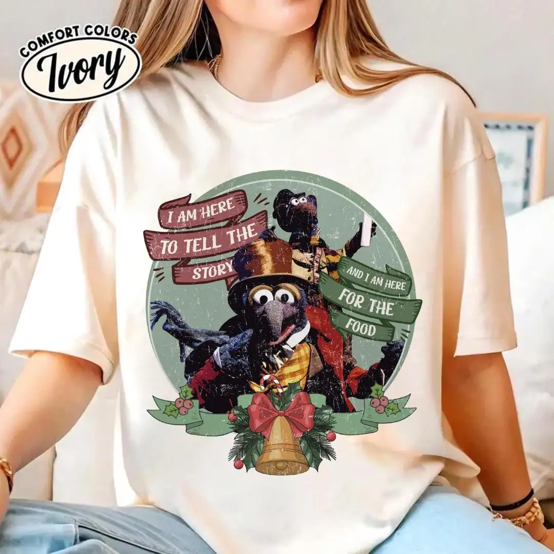 Comfort Colors The Muppets Christmas Carol Gonzo and Rizzo Shirt, Light The Lamp Not The Rat Tee, Disneyland Xmas Shirt, Family Holiday Tee
