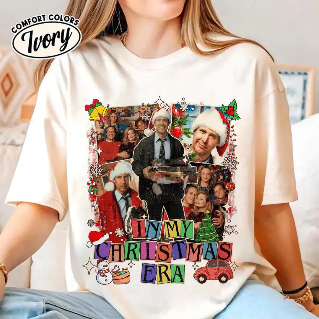 National Lampoon’s Christmas Vacation Shirt In My Christmas Eras Shirt Clark Griswold Christmas Shirt Family Matching Christmas Shirt