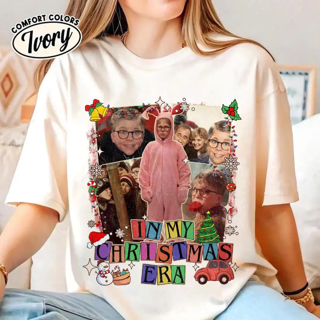 Comfort Colors A Christmas Story Christmas Shirt In My Christmas Eras Shirt Ralphie Christmas Shirt Christmas Movie Shirt Xmas Group Gift