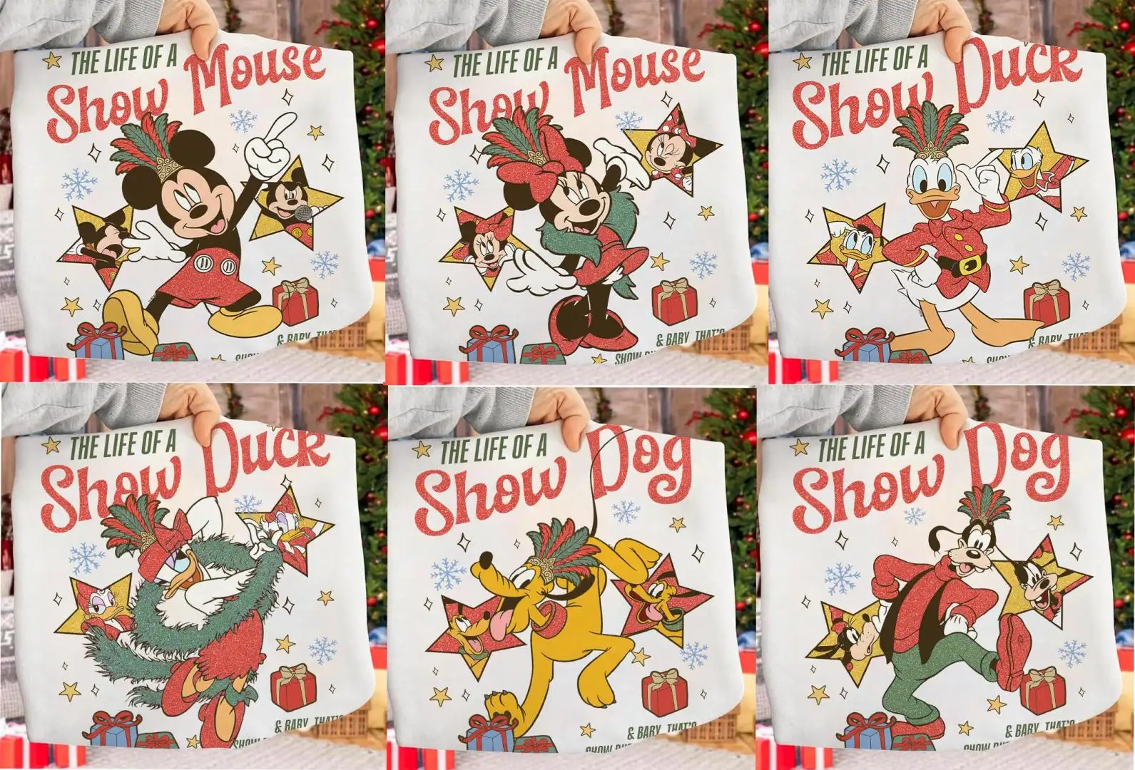 The Life Of A ShowMouse Shirt Showgirl Mickey And Friends Shirt Custom Showgirl Christmas Tee Disneyland Family Group Matching Xmas Shirt