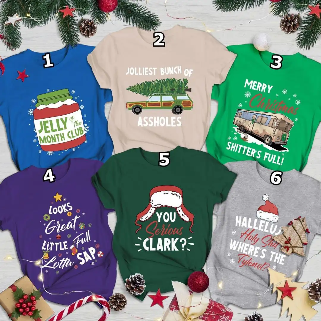 National Lampoons Christmas Vacation Griswold Family Matching Shirt, Christmas Gifts, Clark Griswold Shirt, Griswold Family Christmas Shirt