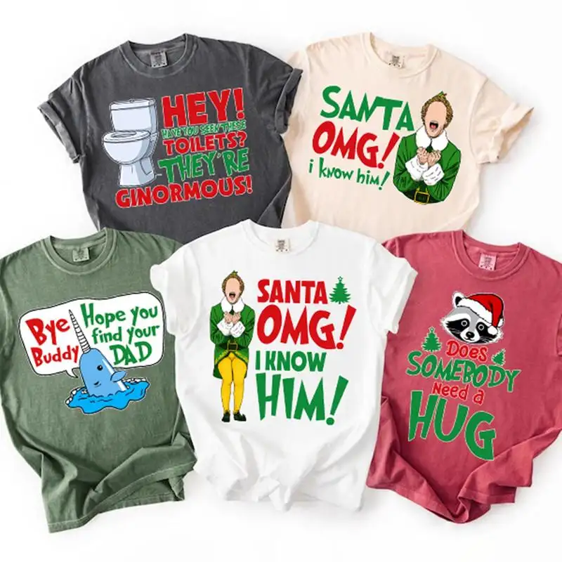 Elf Movie Quote Christmas Sweatshirt, Christmas Movie Shirt, Funny Christmas Shirt, Buddy the Elf Christmas Shirt, Christmas Family Matching