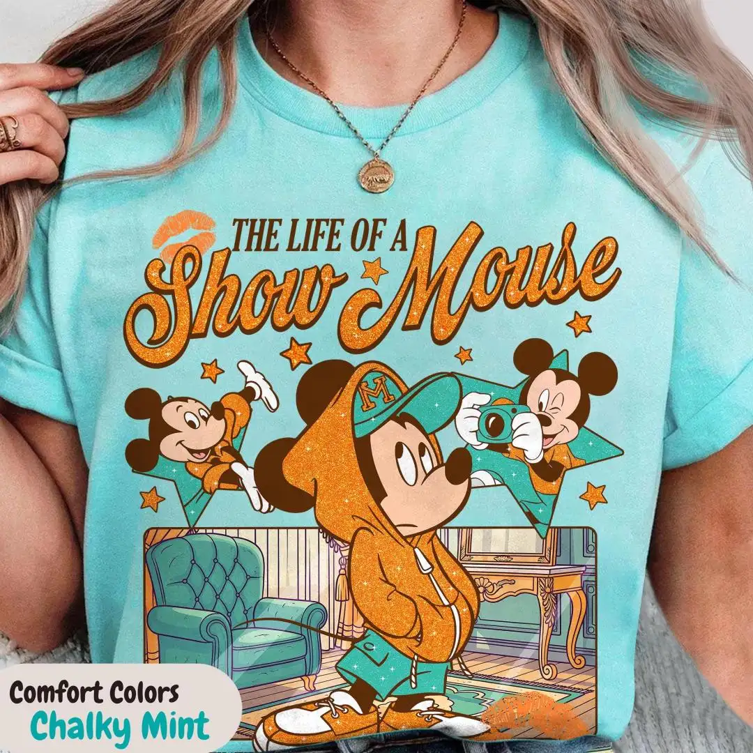 The Life Of A Showmouse Shirt Disneyland Showgirl Shirt Mickey Minnie Showgirl Shirt Disneyland Girl Trip Shirt Family Group Matching Tee 01