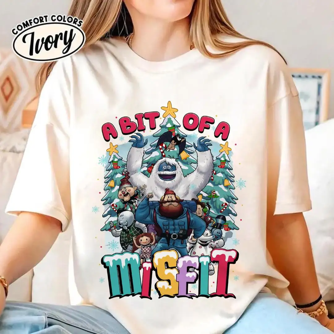 Misfit Toys Christmas Shirt, Christmas Group Matching Tee, A Bit Of A Misfit Tee, Rudolph The Red Nosed Reindeer Ugly Christmas Shirt