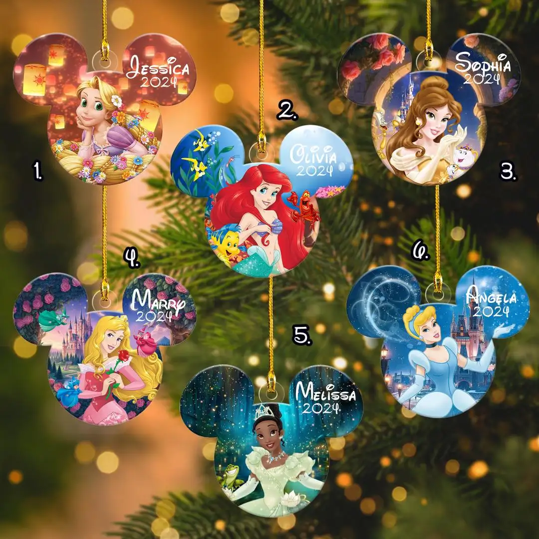 Disney Princess Christmas Shirt for Kids