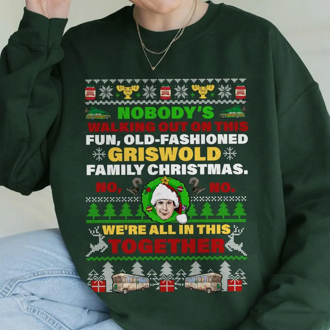 National Lampoon's Christmas Vacation Shirt, Griswold Tree Farm Family Shirt, Christmas Movie Gifts, Family Matching Xmas 2025 Shirt