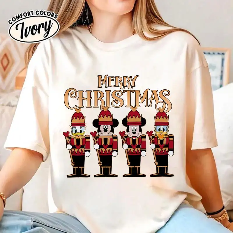 Mickey And Friends Nutcracker Christmas Shirts Disneyland Nutcracker Tee Mickey Very Merry Christmas Shirt Disneyland Christmas Family Shirt