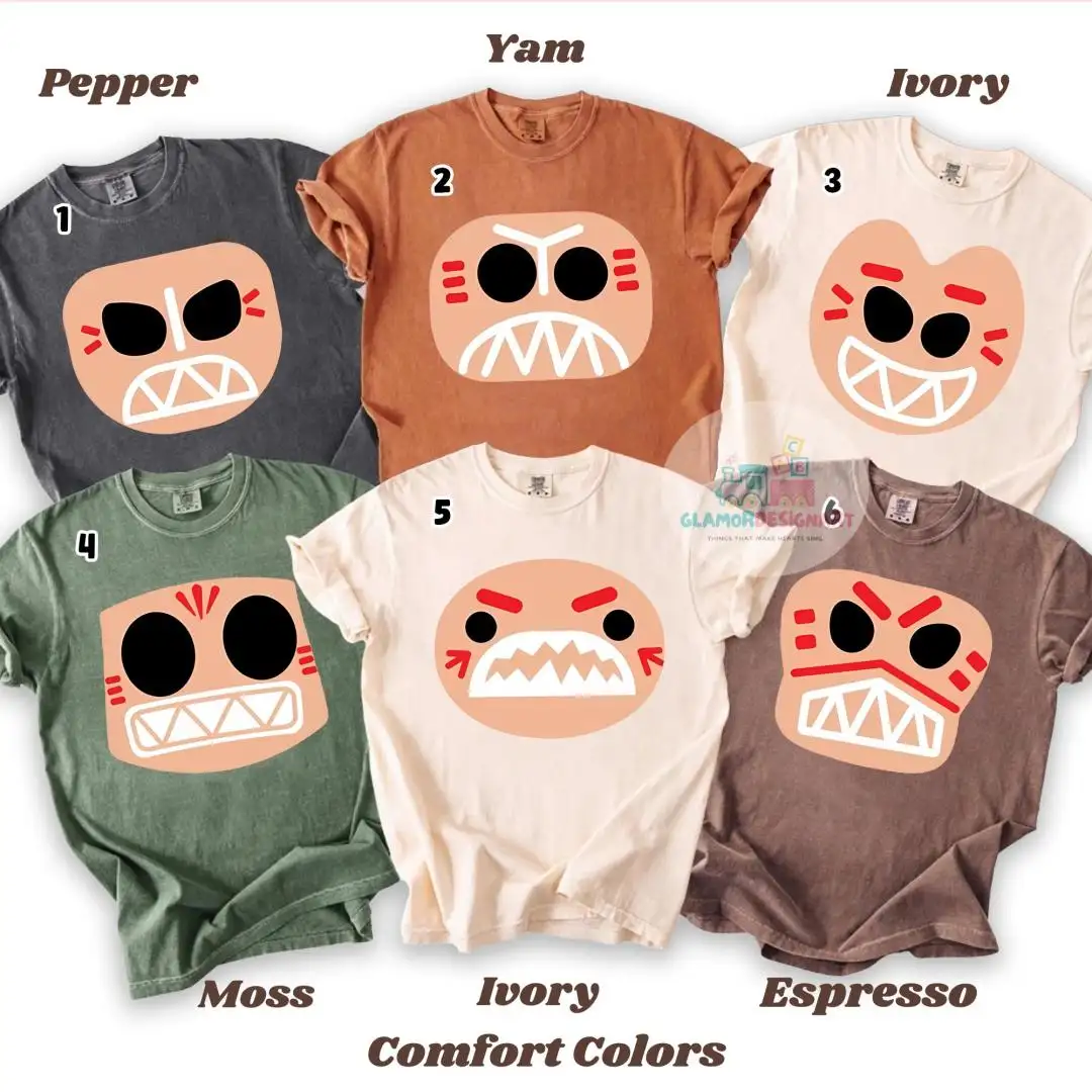 Moana Kakamora Halloween Costume Shirt For Family