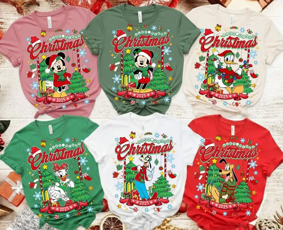 Disneyland Very Merry Christmas Comfort Colors Shirt, Disneyworld 2026 Shirt 06, Disneyland Family Christmas Tee, Disneyland Christmas