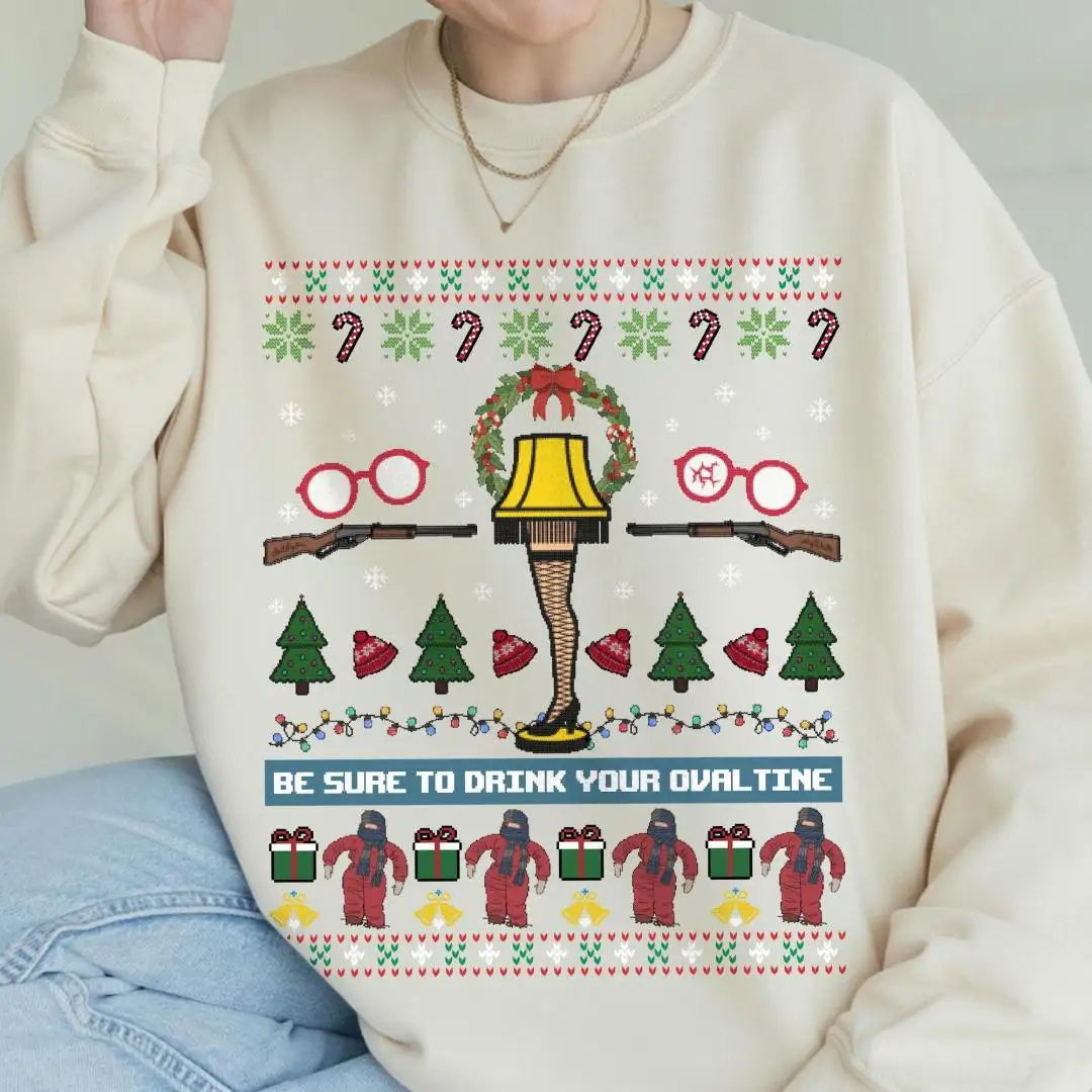 A Christmas Story Ralphie Comfort Colors Shirt Leg Lamp Christmas Shirt Ralphie Christmas Shirt Christmas Movie Shirt Xmas Gift 2025 Shirt