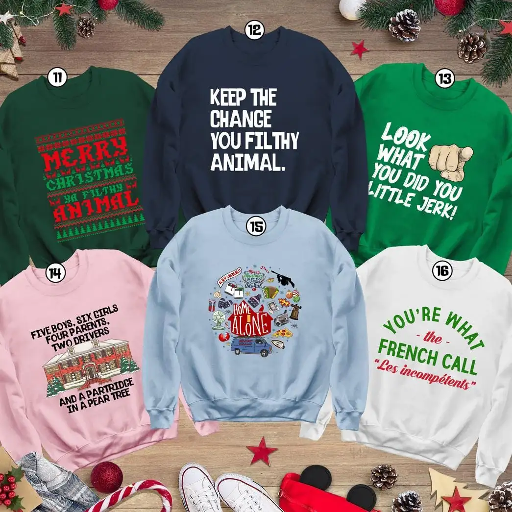 Comfort Colors Christmas Family Matching Shirt, Christmas Family Group Shirt, Funny Christmas Movie Quotes Shirt, Christmas Party 2025 Shirt