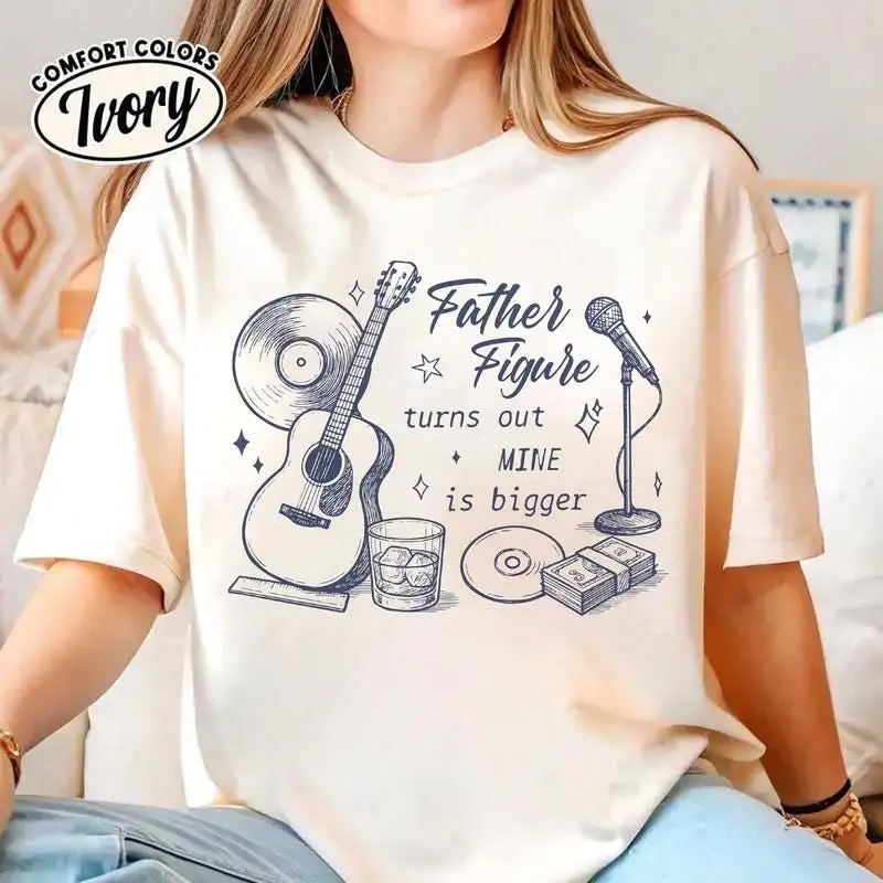 Father Figure ShowGirl Shirt, Showgirl Opalite Gift 08, I Can Make Deals With The Devil Because My D Bigger Shirt, In My Showgirl Era Shirt