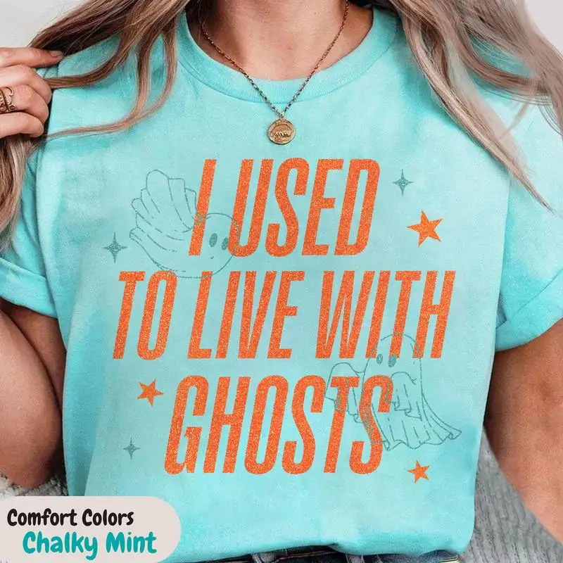 Showgirl I Used To Live With Ghosts Shirt Showgirl Opalite Comfort Colors Shirt In My Showgirl Era Tee Showgirl Life Tee Gifts Fan Lover Tee