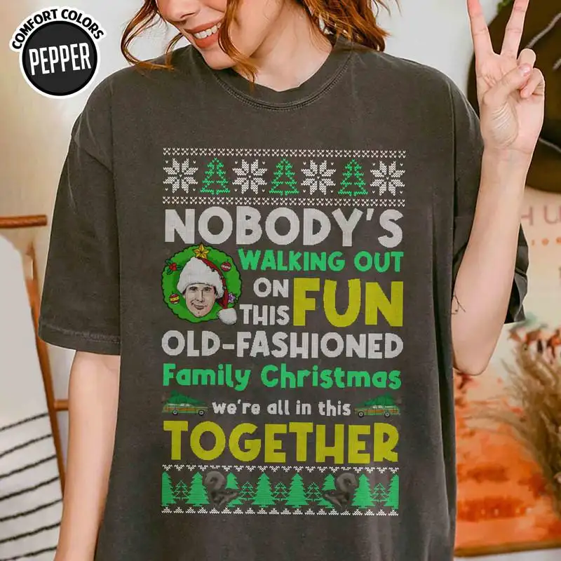 National Lampoon's Christmas Vacation Shirt, We Are All In This Together, Matching Family Shirt 02, Griswold Christmas Vacation Shirt