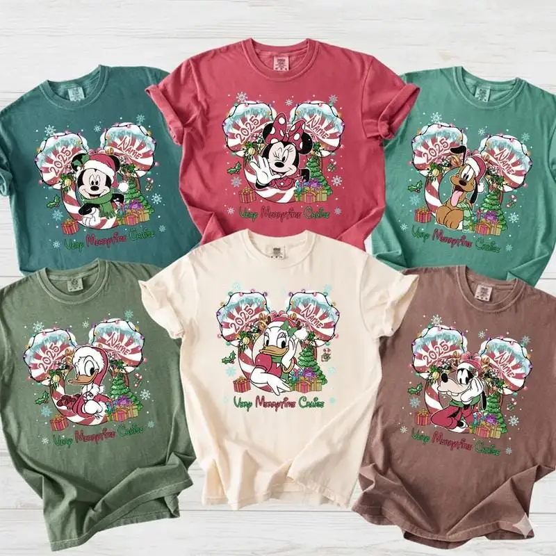 Disneyland Christmas Cruise Shirts Very Merrytime Cruises Disneyland Shirt Disneyland Cruise Group 2025 Tee Family Matching Xmas Cruise Trip