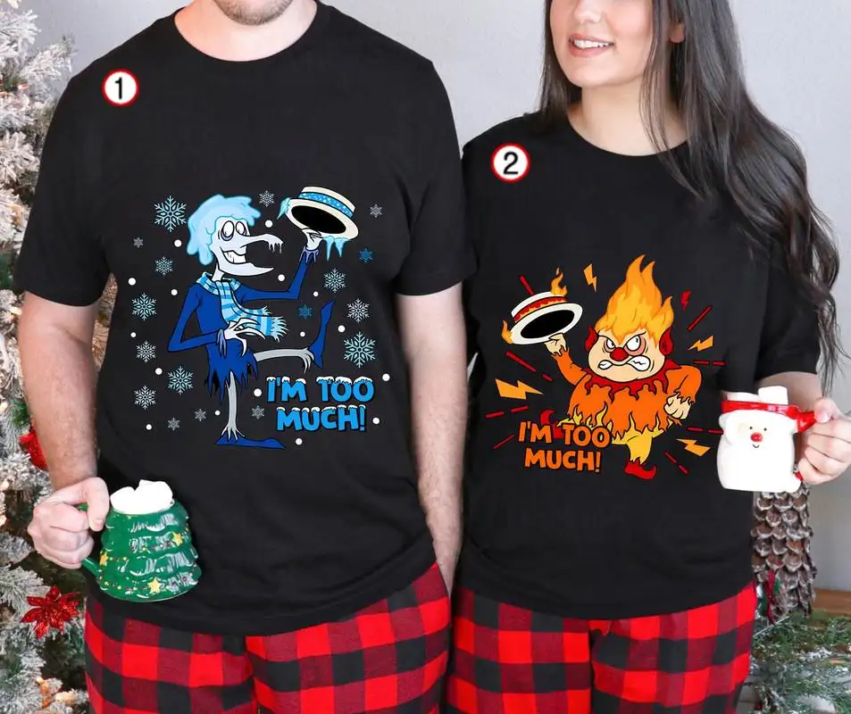 Miser Brothers Christmas Heating And Cooling Shirt, Xmas Matching 01, The Year Without Santa Claus Shirt, Team Snow Miser Heat Miser Shirt