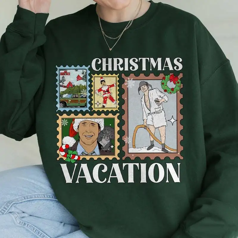 National Lampoon Christmas Vacation Shirt, Christmas Movie Shirt, Griswold Christmas Comfort Colors Shirt, Family Matching Xmas Shirt 05