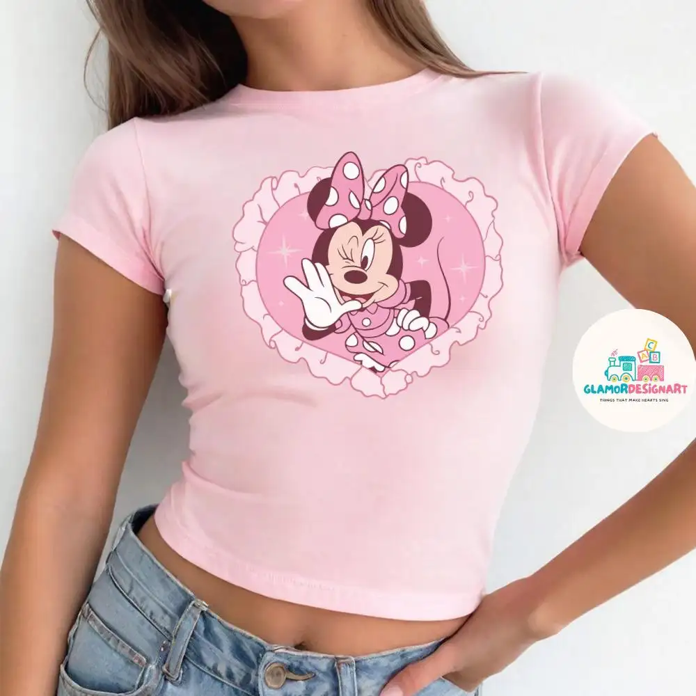 Disney Coquette Minnie Birthday Girl Shirt