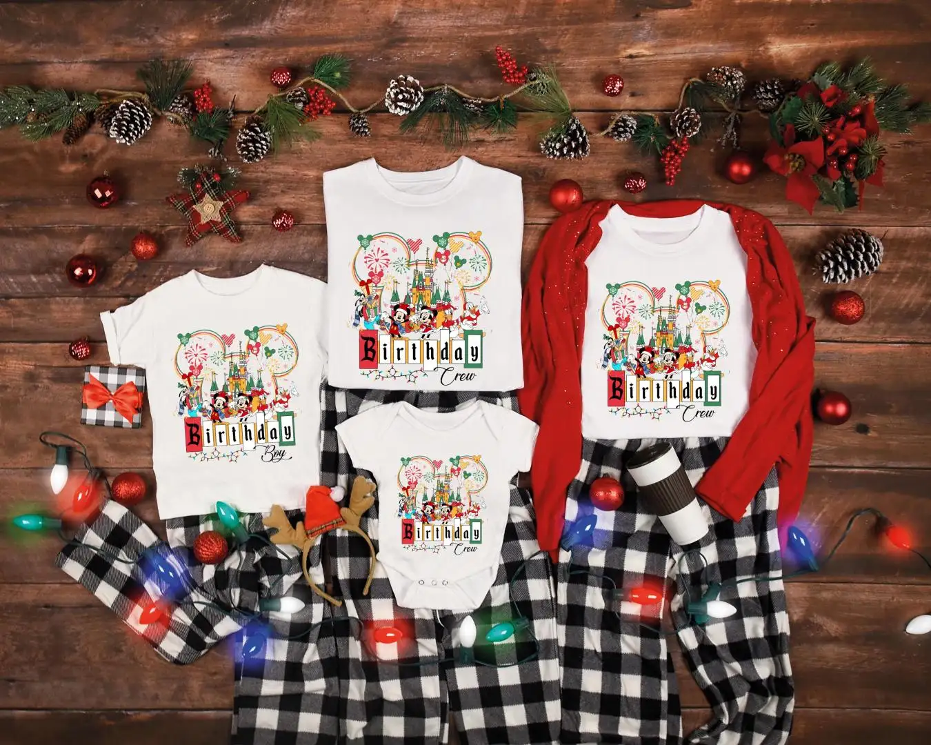 Disney Birthday Shirt for Boys and Girls Christmas Trip