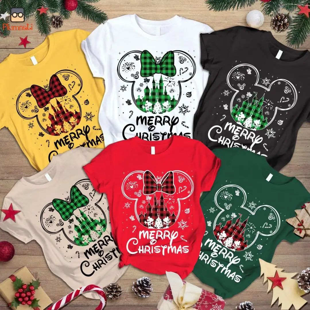 Custom Mickey Minnie Christmas Shirt, Disneyland Christmas Shirt, Mickey's Very Merry Christmas Party 2025 Shirt, Christmas Holiday Shirt