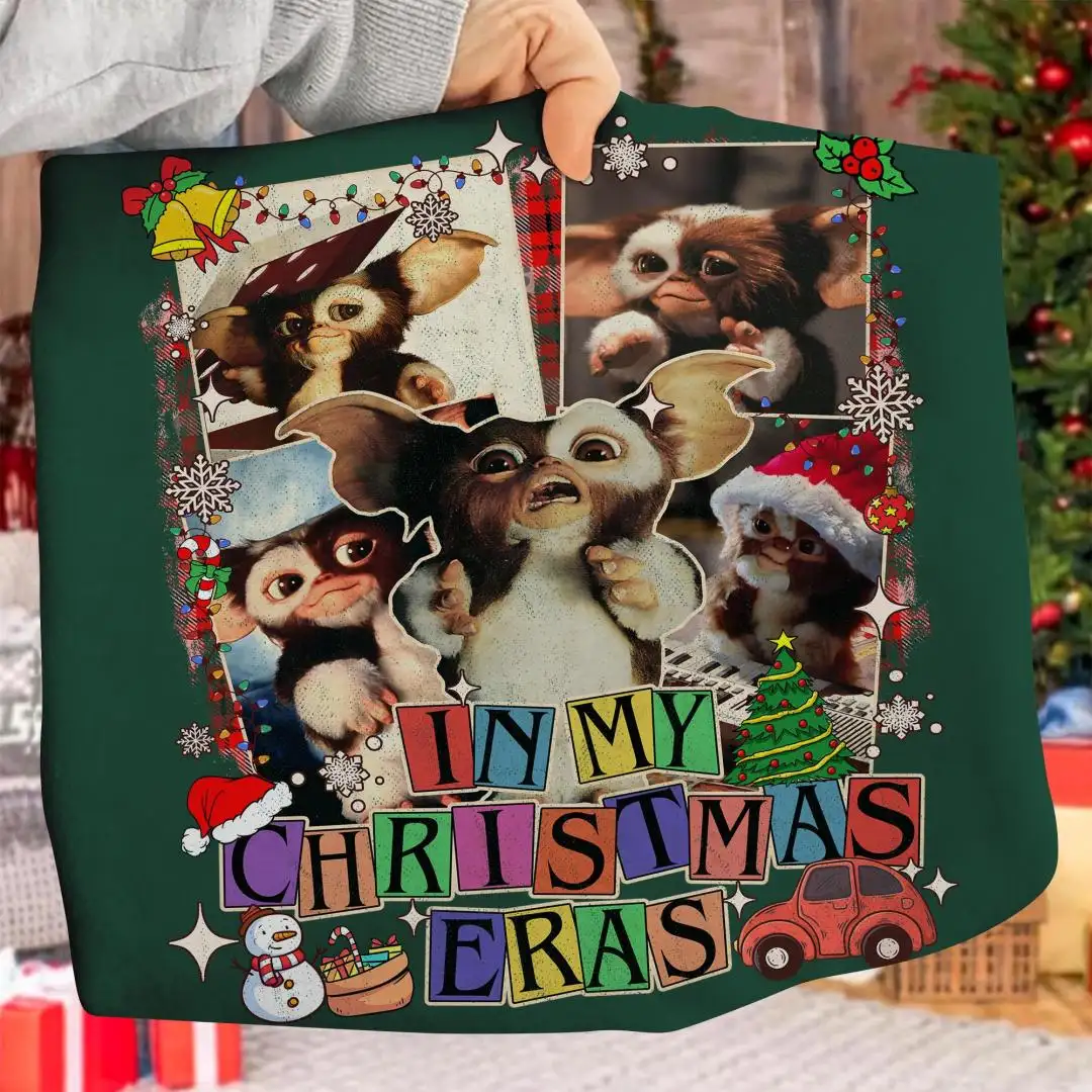Comfort Colors Gremlins In My Christmas Eras Shirt, Gremlins Movies Shirt, Gremlins Gizmo Inspired Tee, Gremlins Christmas, Christmas Gift