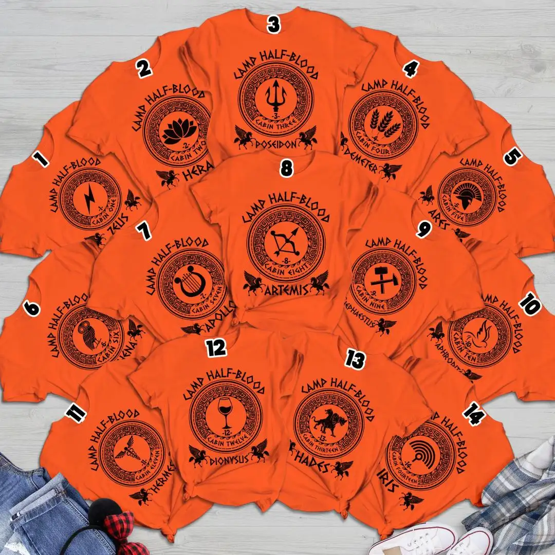 Percy Jackson Camp Half Blood Shirt, Percy Jackson Shirt, Camp Half Blood Cabin Shirt, Percy Jackson And The Olympians Shirt, Zeus Poseidon
