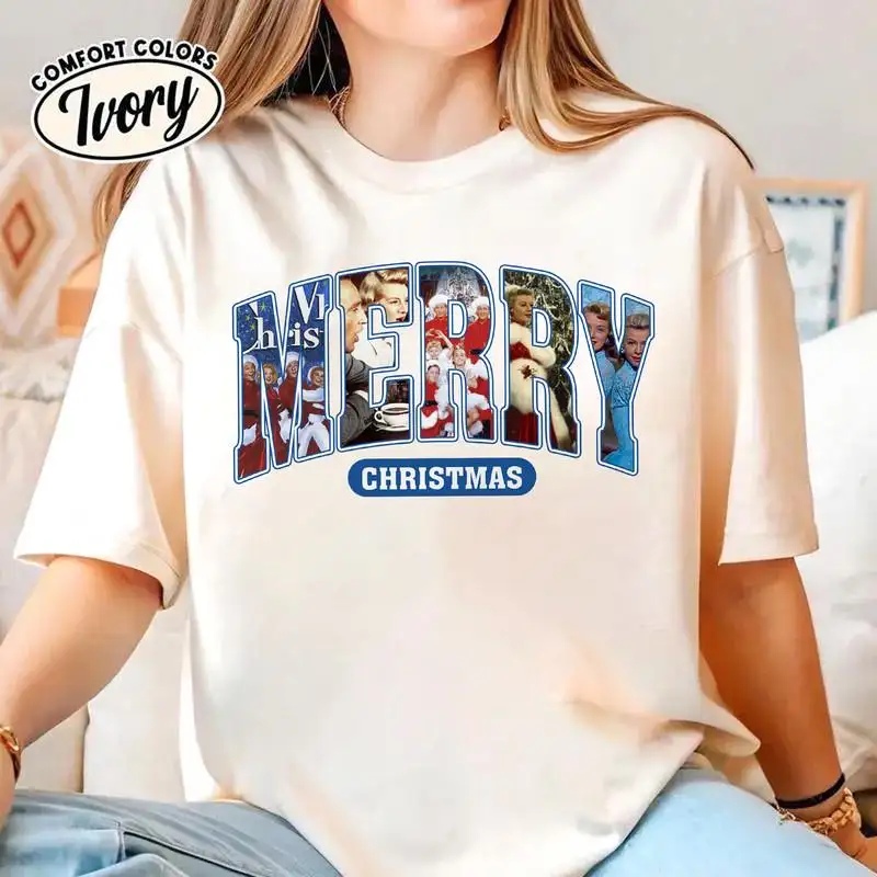 Merry Christmas White Christmas Movie Shirt White Christmas 1954 Shirt Haynes Sisters Christmas Shirt Family Xmas Tee Christmas Gift