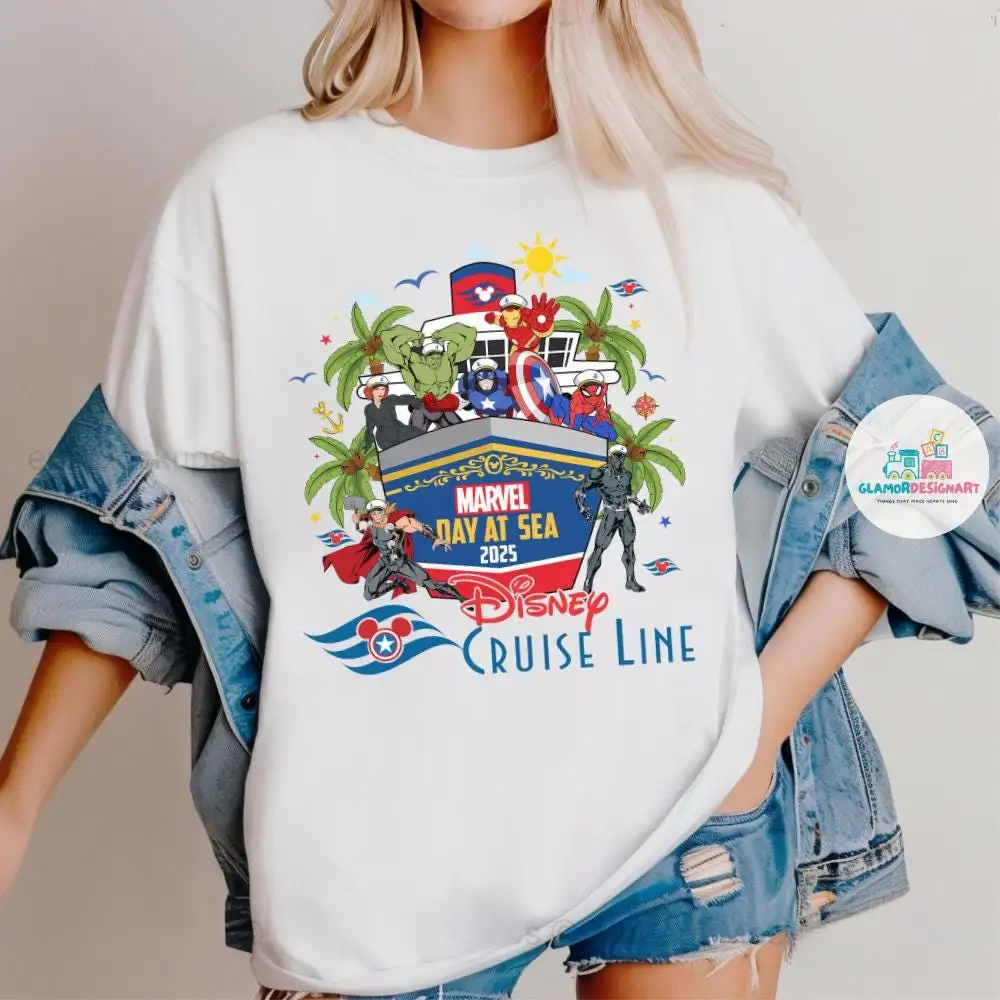 Marvel Disney Cruise Shirt for Family Super Heroes