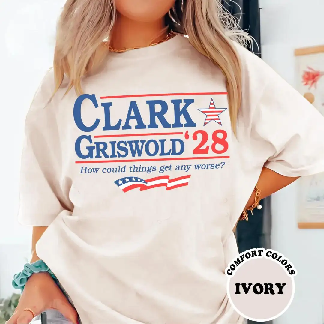 Griswold President 2028 Christmas Vacation Shirt, Clark Griswold Shirt, National Lampoon's Christmas Vacation Shirt, Griswold for President