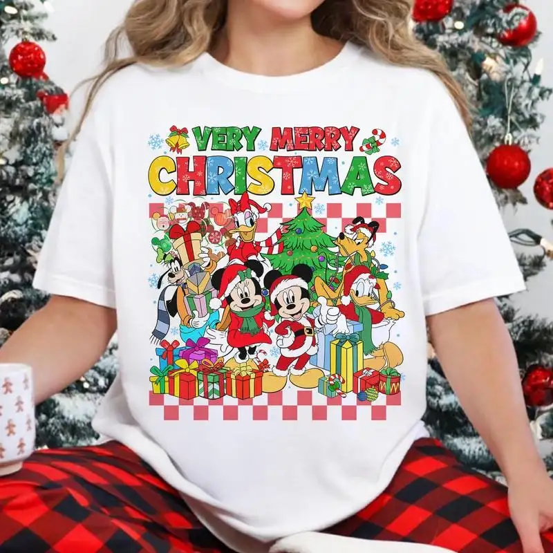 Mickey’s Very Merry Christmas Party Shirt Mickey And Friends Christmas Shirt Disneyland Christmas Tee Disneyland Xmas Family Matching Tee 00