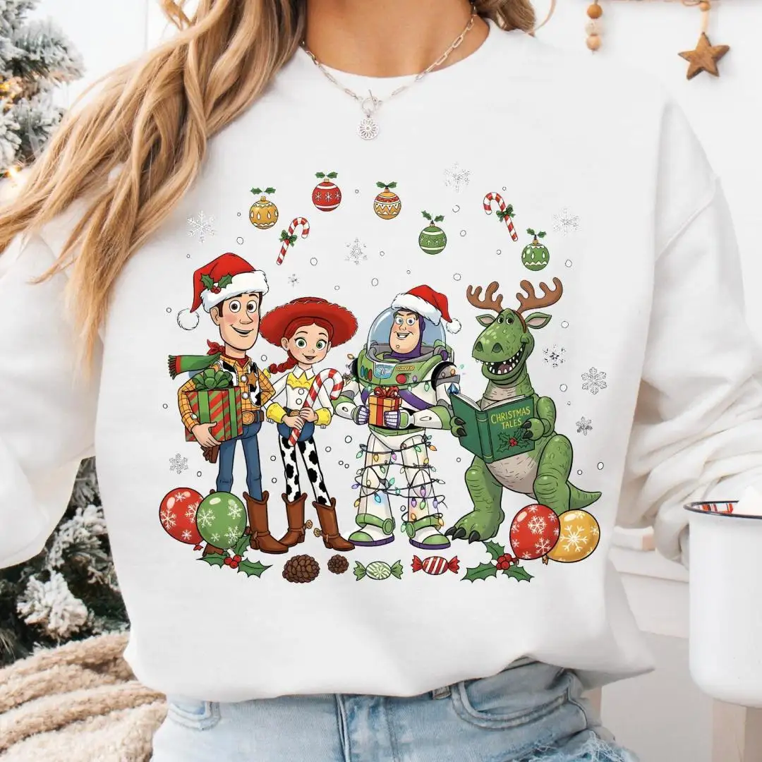 Pixar Toy Story Christmas Shirt, Disney Woody And Friends Tee, Very Merry Christmas Sweatshirt, Winter Vacation Tee, Disneyland Trip Shirt