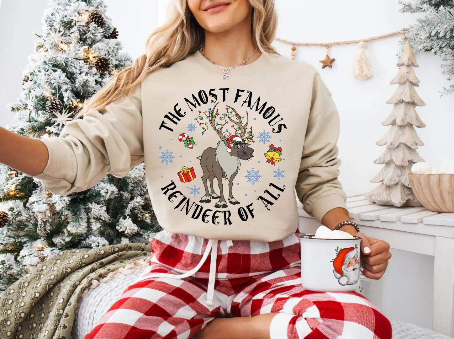 The Most Famous Reindeer Of All Shirt, Sven The Reindeer Tee, Disneyland Winter Holiday Hoodie, Frozen Sven Christmas Sweatshirt